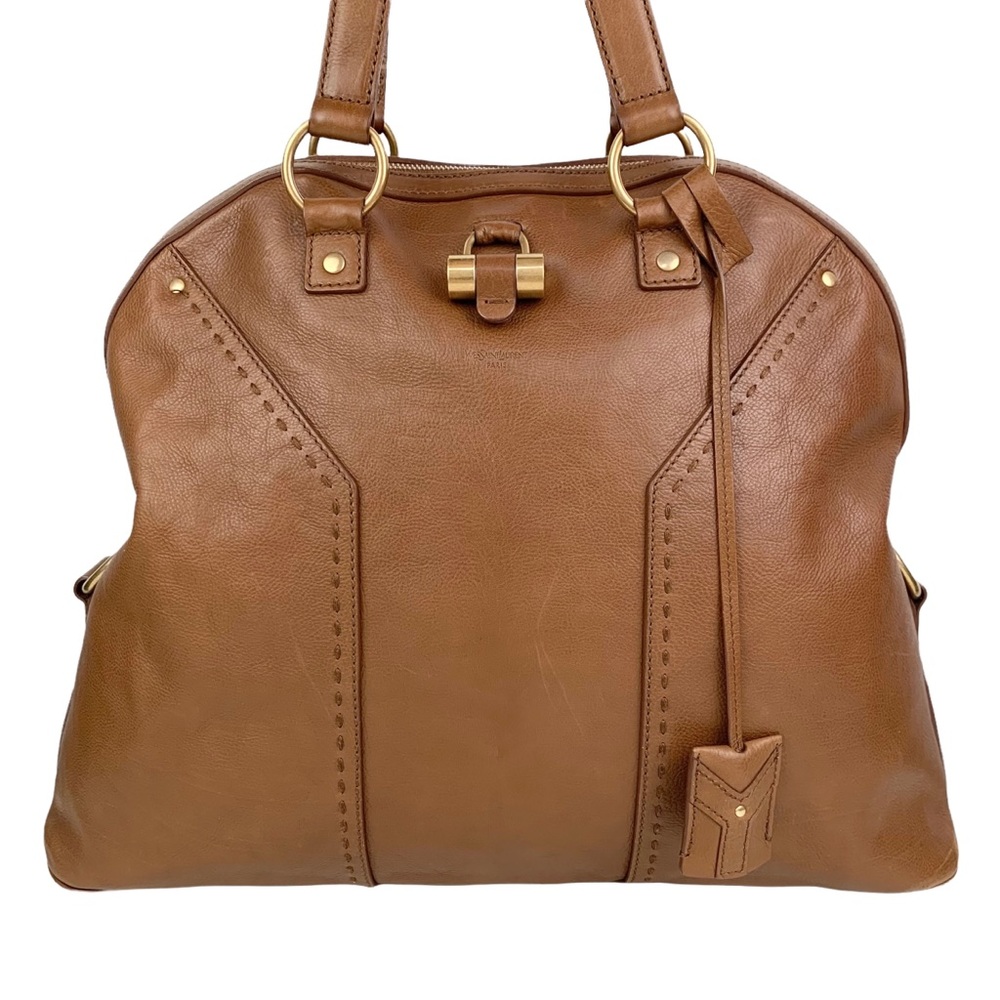 YSL Muse Leather Satchel Bag